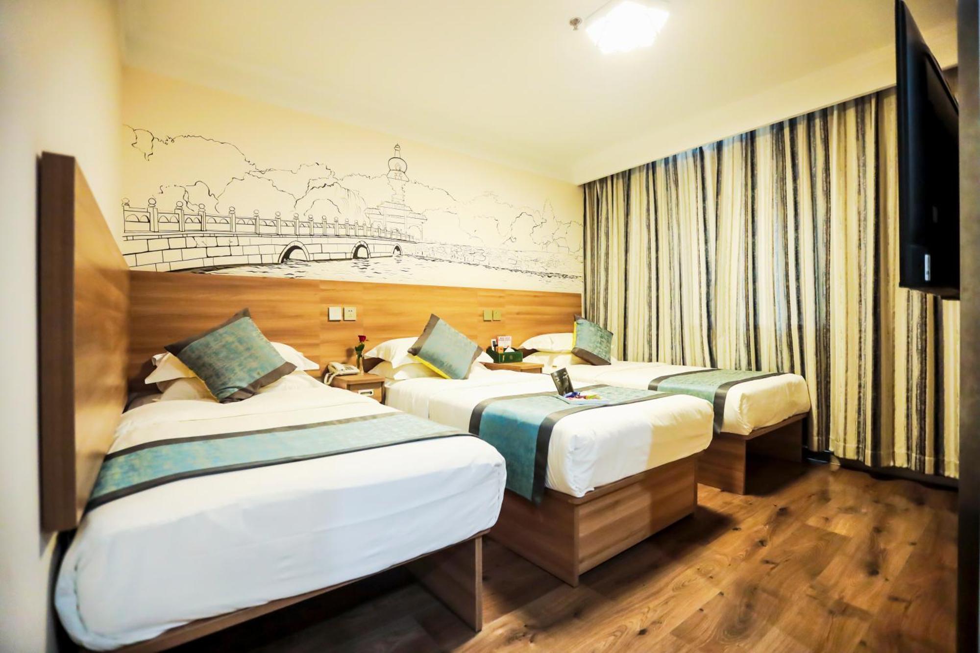 Zhong An Hotel Beijing Former Residence Of Journalist Edgar Snow -Free Laundry Service,Free Freshly Ground Coffee,Provide Tourism And Ticketing Service ,English Service ,Near Tian'Anmen Forbidden City,Wangfujing Walking Street Buitenkant foto